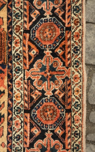 Zili Sultan rug, 19th century. It has all good colors and extraordinarily soft wool. It feels like pashmina to the touch similar to some great Afshar rugs.   142 x 192  ...