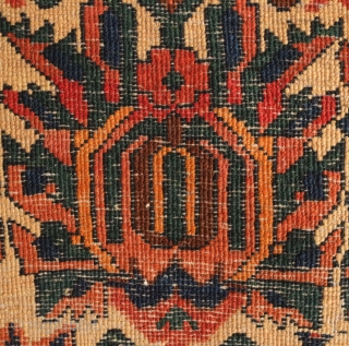 Zili Sultan rug, 19th century. It has all good colors and extraordinarily soft wool. It feels like pashmina to the touch similar to some great Afshar rugs.   142 x 192  ...