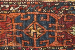 Kurdish Rug, Adiyaman area, 3rd/4th quarter of the 19th century. Wonderful soft, plush wool and fine weave. Great colors and good size. A bit of repair work done on the ends. Excellent  ...