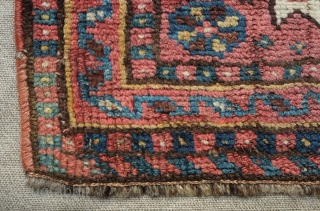 Lori bag face, 4th quarter of 19th century. a great deal of mellow cochineal appears to be used in this piece giving it a stunning shimmering look. Wool is incredibly silky and  ...