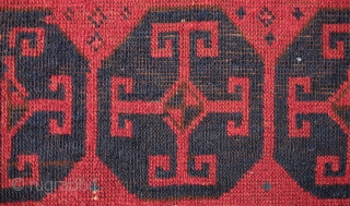 Shavak Kurdish Rug, end of the 19th Century/early 20th Century.  This rug has good pile and all good colors.  It is a wonderful tribal rug with a bold central eagle  ...