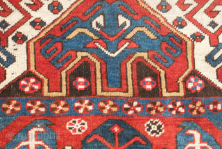 Kasim Ushak rug, 19th century. Fabulous design articulation. Good age and condition. All good colors. 167 x 257 cm              