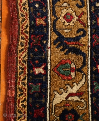 Taspinar Rug, Early 20th Century. Fantastic Heriz-like composition with highly detailed motifs.  Excellent saturated colors and soft wool like lamb's wool. A few parts of the selvedges have been redone and  ...