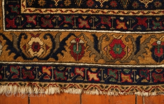 Taspinar Rug, Early 20th Century. Fantastic Heriz-like composition with highly detailed motifs.  Excellent saturated colors and soft wool like lamb's wool. A few parts of the selvedges have been redone and  ...