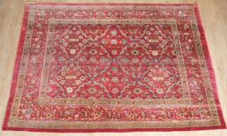 Feshane, Istanbul silk rug, probably first half of the 19th century.  This silk rug in a Mughal style in its drawing was probably made during the Feshane workshop's first iteration during  ...