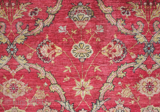 Feshane, Istanbul silk rug, probably first half of the 19th century.  This silk rug in a Mughal style in its drawing was probably made during the Feshane workshop's first iteration during  ...