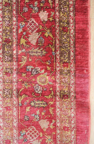 Feshane, Istanbul silk rug, probably first half of the 19th century.  This silk rug in a Mughal style in its drawing was probably made during the Feshane workshop's first iteration during  ...