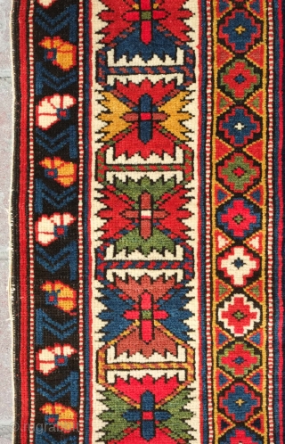 Konagend rug, 1900 or so.  This rug has wonderful sharp colors and appears to have come straight out of a dowry chest.  The weave is fine and condition is excellent.  ...