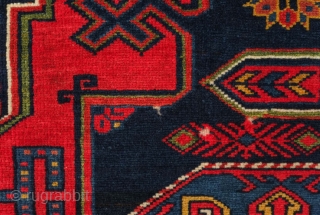 Konagend rug, 1900 or so.  This rug has wonderful sharp colors and appears to have come straight out of a dowry chest.  The weave is fine and condition is excellent.  ...