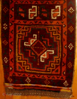 Semi-antique Uzbek napramach, mid-20th century or before, in beautiful condition.  Mix of synthetic and natural colors.  Please ask for additional photos.          