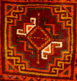 Semi-antique Uzbek napramach, mid-20th century or before, in beautiful condition.  Mix of synthetic and natural colors.  Please ask for additional photos.          