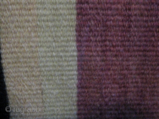 19th Century Rio Grande textile, just purchased from an estate in Charlotte NC.  This piece came to me framed under glass.  It measures 18" by 74".  Stripes of ivory,  ...