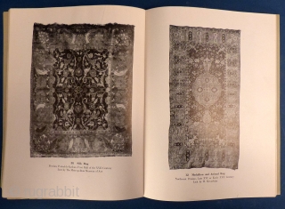 "An Exhibition of Oriental Rugs", 
"February 6 through March 16, 1947."

 Art Institute of Chicago,

 Paperback, good used condition.              