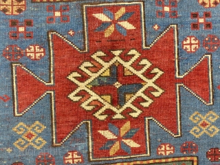 Classic Antique Kazak Karachopf, 

c.1880-1900,

90" X 52"

Very good used condition,

Pile is low but even through out,

Ends and edges in good condition,

No holes, moth damage, stains or odors...

An almost identical example can be  ...