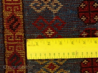 Classic Antique Kazak Karachopf, 

c.1880-1900,

90" X 52"

Very good used condition,

Pile is low but even through out,

Ends and edges in good condition,

No holes, moth damage, stains or odors...

An almost identical example can be  ...