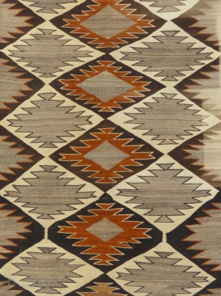 Navajo Regional Weaving, c. 1915-25, 66" X 44", Very Good Condition but it does have t stains on the good side and fade on the other side (see pictures)

PLEASE EMAIL ME DIRECTLY  ...