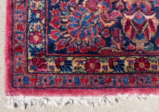 Antique Sarouk Carpet, c.1920-30+/-, 14'6" X 9'9", Very Excellent Condition.
SOLD                       