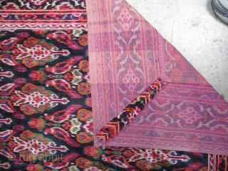 Persian Velvet Ikat.Circa 1900s. 64X43 inches. At least Six colors.Condition excellent with no wear stains or tears                