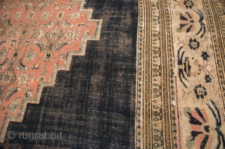 Oversized Doroksh carpet. Some splits, wear, and repiling. Measures 14'6" x 26'3". Contact for more info.                 