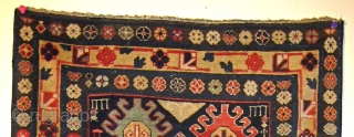 19th century Caucasian rug. Size is 3.2x5.4                          