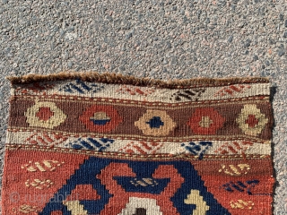 Central Anatolian bag, late 19th century, 80 x 44 cm, good colors and condition.                   