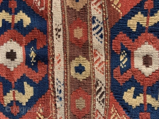 Central Anatolian bag, late 19th century, 80 x 44 cm, good colors and condition.                   