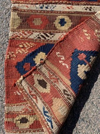 Central Anatolian bag, late 19th century, 80 x 44 cm, good colors and condition.                   