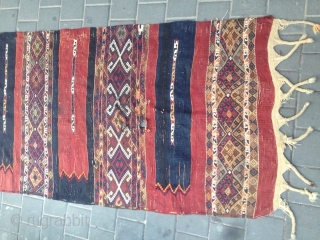 Kilim antiqe turki 353x90-cm  ask good price                         