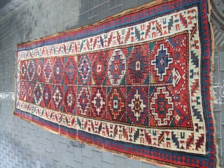 kazak moghan antique rug size:304x110-cm / 119.6x43.3-inches
on request                         