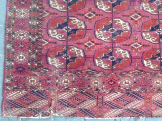 Turkmen tekke antiqe mint condition size:188x108-cm good price                         