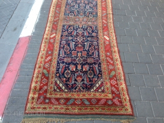 Caucasian antiqe runner size:453x98-cm                             