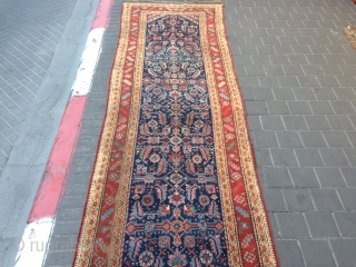 Caucasian antiqe runner size:453x98-cm                             