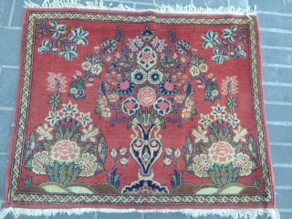 Persian kashan 2 pices size:87x72-cm good price ask                         