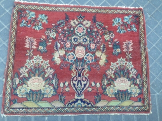 Persian kashan 2 pices size:87x72-cm good price ask                         