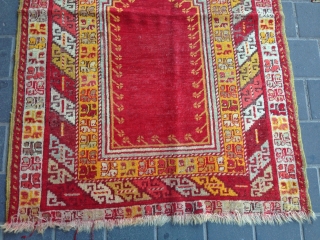 Turki prayer rug size:140x92-cm ask                            