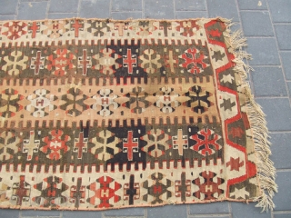 Anatolian Kilim,  Fragmented Size:136x82-cm / 53.5x32.2-inches 
Good luck to all                      