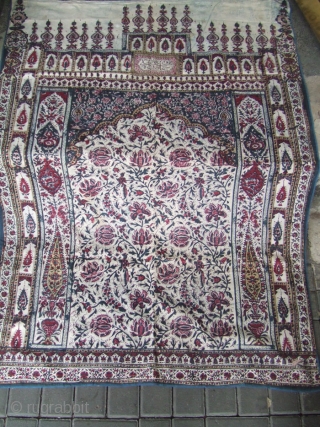 persian kalamkari Size:120x80-cm / 47.2x31.4-inches                            