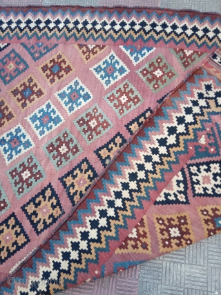 Antique kilim persian size:265x145-cm please ask                           