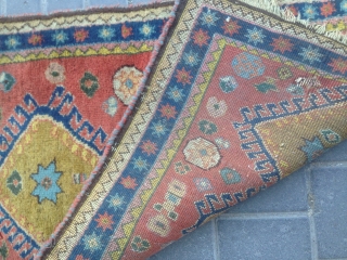 Small Persian ? Size:80x58-cm please ask                           