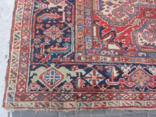 heriz rug size:340x253-cm good price                            