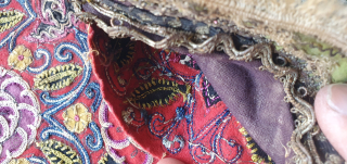 Small persian rasht textile size-28-cm please ask                          