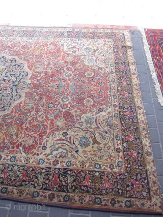 tabriz persian rug size:332x240-cm / 130.7x94.4-inches please ask                         