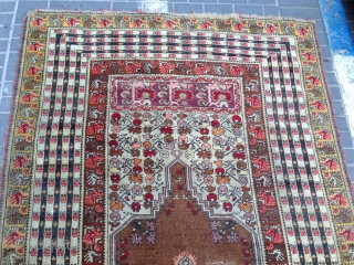 Prayer rug turki mint condishen size:225x140-cm ask                          