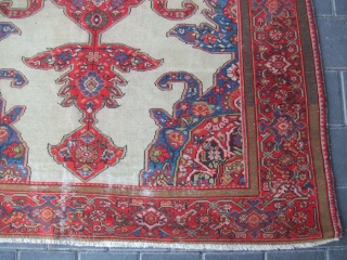  antique Malayer rug need to be repaired size 190x117-cm / 74.8x46.0-inches
                     