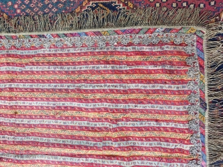 Antiqe persian textile size:113x78-cm please ask                           