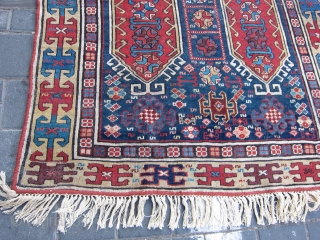 Caucasisan kazak size:257x105-cm / 101.1x41.3-inches please ask                          