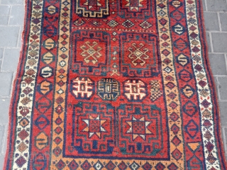 Kurdish rug antiqe size:210x118-cm please ask                           