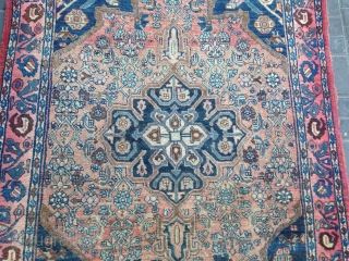 Antiqe bijar Persian mint condishen size:157x110-cm ask                          