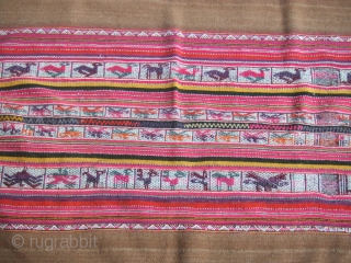 Bolivian? kilim All wool georgeous color size:119x84-cm / 46.8x33.0-inches                        