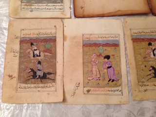  9 Persian paiting paper Koran? Ask                          